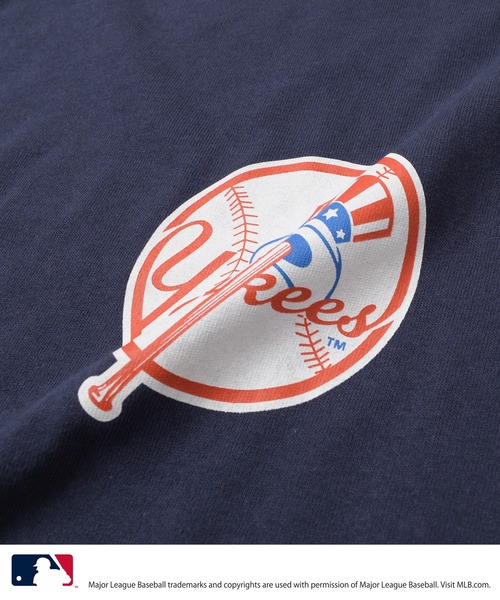 GLAZOS(グラソス)の「【大人向けサイズあり】【MLB】チームロゴプリント半袖Tシャツ(Tシャツ/カットソー・キッズ・ホワイト/オートミール/ネイビー/ブラック・140cm/150cm/160cm/170cm)」の17枚目の写真