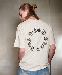 PIGMENT CIRCLE LOGO BACK PRINT T/ピグメントサークルロゴバックプリントT