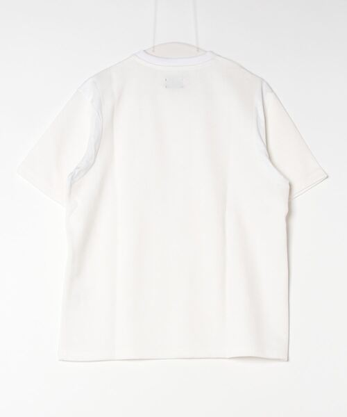 MMMM(エムエムエムエム)の「MMMM/バイアスジャガードアームホールラインTEE(Tシャツ/カットソー・メンズ・ブラック/ホワイト・LARGE/MEDIUM)」の6枚目の写真