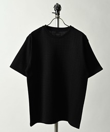 MMMM/バイアスジャガードアームホールラインTEE