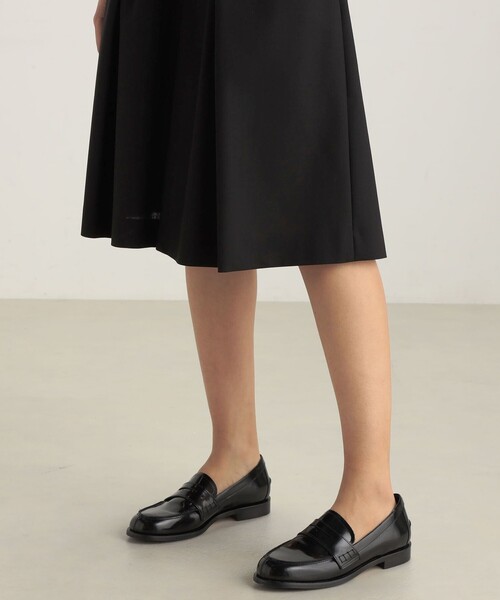 EDITION（エディション）の「ウォッシャブルトロ タックハーフパンツ