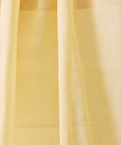 BABYLONE（バビロン）の「オーガンクロップドブラウス（シャツ/ブラウス・レディース・イエロー/ブラック・フリー）」の12枚目の写真