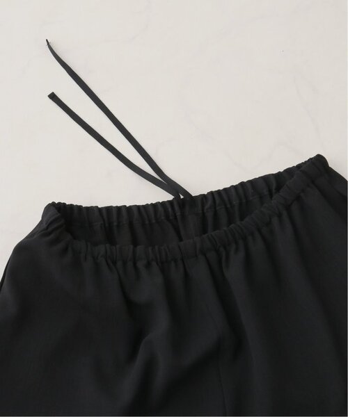 plage(プラージュ)の「《WEB限定追加》Dry Twill Relax パンツ2(スラックス・レディース・ブラック・38/36/34)」の3枚目の写真