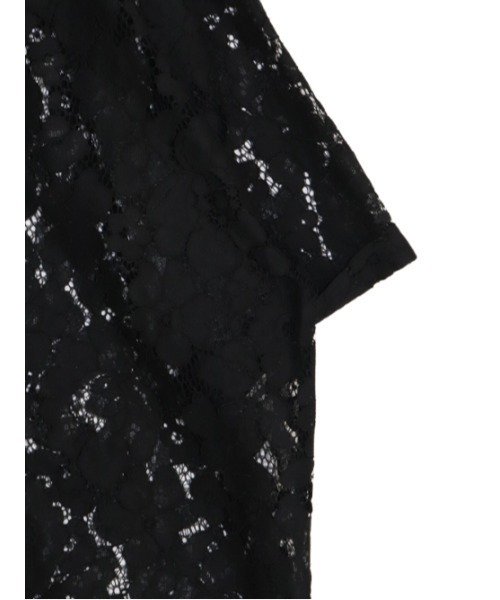 AMAIL（アマイル）の「Lacey half shirt（シャツ/ブラウス・レディース・ホワイト/ピンク/ブラック・FREE）」の18枚目の写真