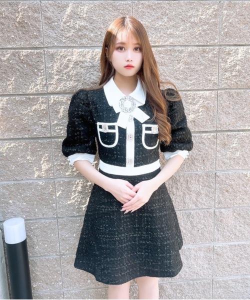 Swankiss おかしく ワンピース【10月中頃最終発送、以降は11〜12月発送】 