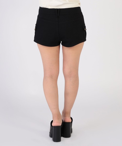 CECIL McBEE(セシルマクビー)の「カーゴショートパンツ(カーゴパンツ・レディース・ブラック/ベージュ・MEDIUM)」の11枚目の写真