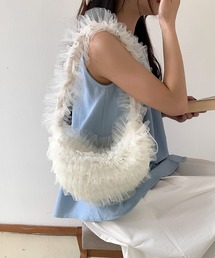 チュールフリルバッグ