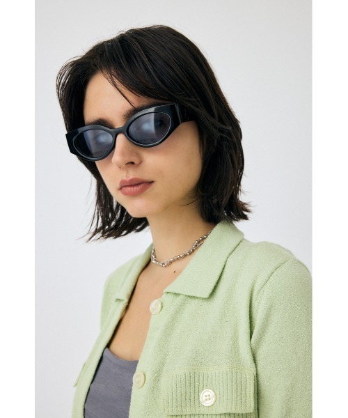 MOUSSY(マウジー)の「WIDE CAT アイウェア(サングラス・レディース・ブラック/ブラウン・FREE)」の12枚目の写真