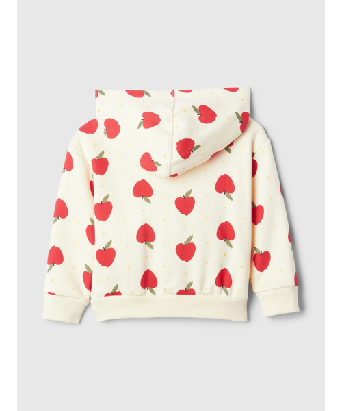GAP(ギャップ)の「babyGap リラックス GAPロゴ ジップアップパーカー(パーカー・キッズ・ピンク/アイボリー・70cm/110cm/105cm/100cm/80cm/90cm/95cm)」の4枚目の写真