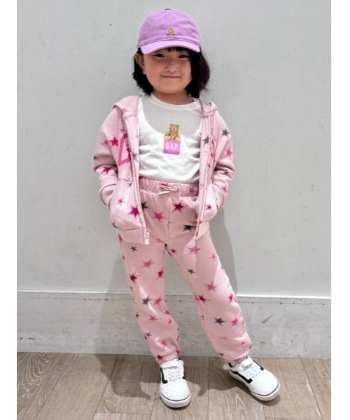 GAP(ギャップ)の「babyGap リラックス GAPロゴ ジップアップパーカー(パーカー・キッズ・ピンク/アイボリー・70cm/110cm/105cm/100cm/80cm/90cm/95cm)」の10枚目の写真