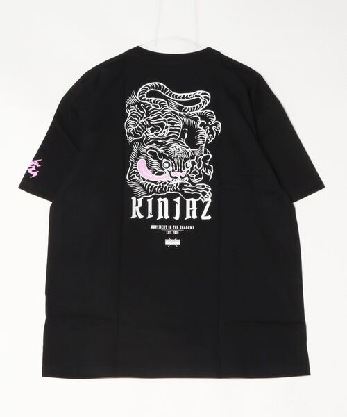 INNOCENT(イノセント)の「『KINJAZ』Graphic T(Tシャツ/カットソー・メンズ・ブラック/ホワイト・LARGE/MEDIUM)」の3枚目の写真