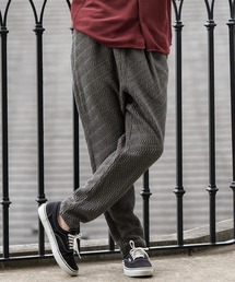 mp12652- 3D Knit Like Slim Pants サルエルジョガーパンツ