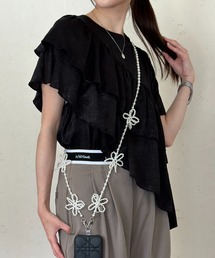 Per sist ence（パーシエンス）の「ビーズフラワーストラップ（スマホグッズ）」