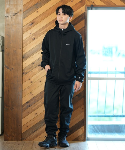 Champion（チャンピオン）の「CHAMPION/チャンピオン シェルパンツ/ロンパン 軽量/はっ水/ストレッチ セットアップ対応 C3-AS204（その他パンツ・メンズ・ブラック/オリーブ/ダークネイビー・M/L/XL）」の7枚目の写真
