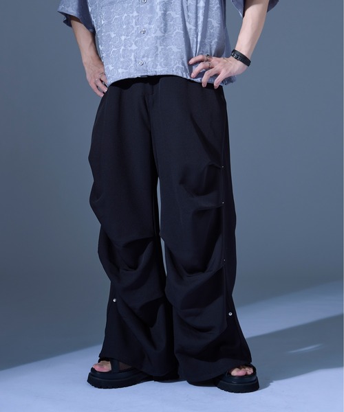 パンツ KAZ スタッズタックパンツ（その他パンツ）｜Ellno Loset（エルノ