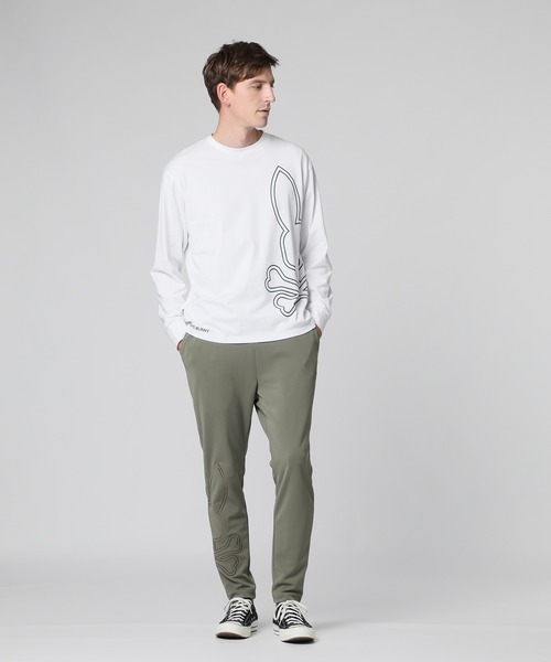 Psycho Bunny(サイコバニー)の「ビッグシルエットロゴ ロングスリーブTシャツ(Tシャツ/カットソー・メンズ・ブラック/ホワイト・LARGE/X-LARGE/SMALL/MEDIUM)」の5枚目の写真