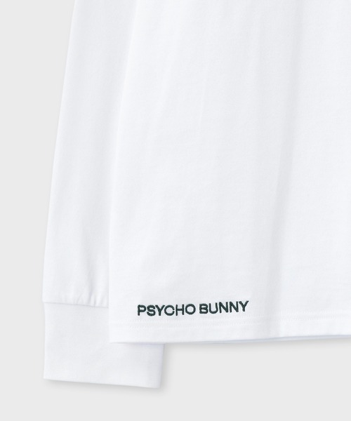 Psycho Bunny(サイコバニー)の「ビッグシルエットロゴ ロングスリーブTシャツ(Tシャツ/カットソー・メンズ・ブラック/ホワイト・LARGE/X-LARGE/SMALL/MEDIUM)」の9枚目の写真