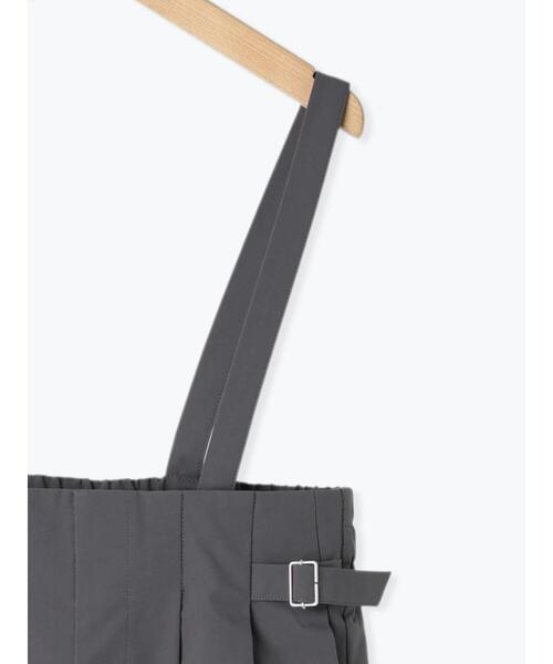 Samansa Mos2 blue（サマンサモスモスブルー）の「サス付ハイウエストスカート（スカート・レディース・カーキ/ブラック/グレー・F）」の15枚目の写真