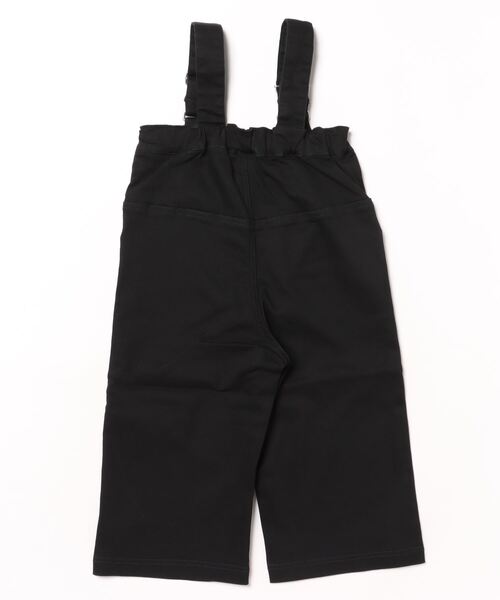 maarook（マルーク）の「ハイストレッチツイルサロペットパンツ（サロペット/オーバーオール・キッズ・ブラック・120cm/130cm/100cm/110cm）」の2枚目の写真