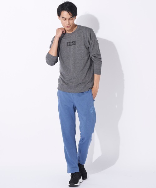 FILA(フィラ)の「クルーネックスウェット(スウェット・メンズ・ブラック/ネイビー/チャコールグレー・MEDIUM/LARGE/X-LARGE)」の17枚目の写真