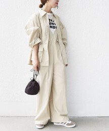 SHIPS（シップス）の「sawa takai:ジャンプスーツ（つなぎ