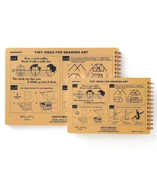 penco ペンコ スケッチブック ノート 並口 B5（ステーショナリー