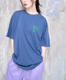 Nora Lily | 【Nora Lily】Cat with Letter T-Shirt(Tシャツ/カットソー)