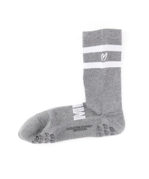 MASTER BUNNY EDITION（マスターバニーエディション）の「【MASTER BUNNY EDITION】3Dショートソックス (MENS)（ソックス/靴下・メンズ・グレー/ブラック・FREE）」の5枚目の写真