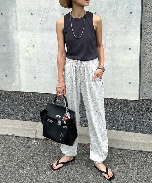 INTERPLAY（インタープレイ）の「【INTERPLAY x AYA】Waffle Flower Jogger Pants（その他パンツ・レディース・グレー系その他/ホワイト系その他・SMALL/MEDIUM）」の16枚目の写真