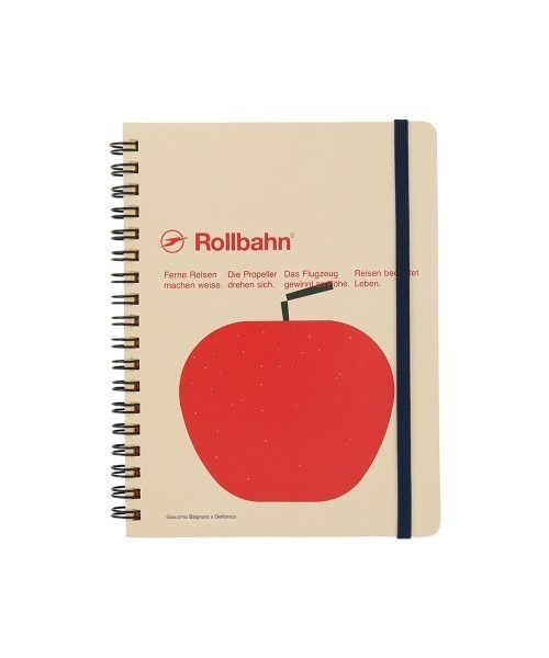 Rollbahn（ロルバーン）の「Giacomo Bagnara ロルバーン ポケット付メモL 2点セット（Giacomo Bagnara ロルバーン ブックマーク）（手帳/メモ帳・レディース・ブラック/ブルー/レッド/ホワイト/ライトブルー・FREE）」の21枚目の写真