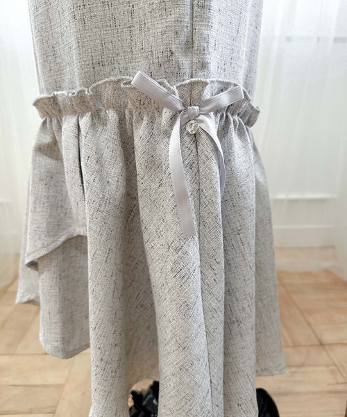 couture BY ROJITA(クチュールバイロジータ)の「サイドリボン付きツイードマーメイドスカート(スカート・レディース・ホワイト/ブラック/グレー・FREE)」の11枚目の写真