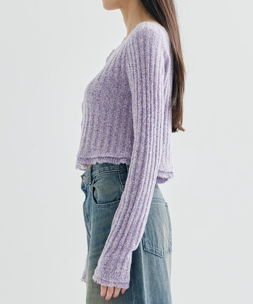 AKANEUTSUNOMIYA カーディガン リブクロップド STUDIOUS AKANEUTSUNOMIYA カーディガン リブクロップド STUDIOUS - メルカリ
