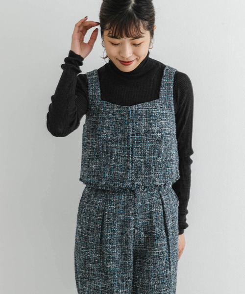 F by ROSSO(エフバイロッソ)の「F by ROSSO ウォッシャブルシアーリブタートルニット(ニット/セーター・レディース・ブルー/チャコールグレー/イエロー/ライトグレー/ピンク・FREE)」の13枚目の写真