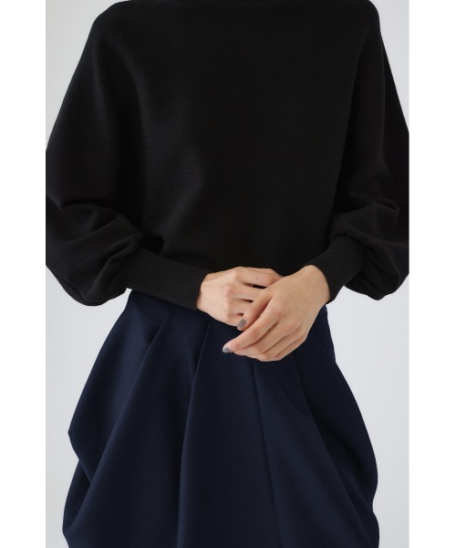 RIM.ARK リムアーク Dolman wide washable knit ドルマンワイドウォッシャブルニット 460IAL70-2061 グレー 38 RIM.ARK | Dolman wide washable knit (KNITWEAR ) |RIM.ARK ONLINE STORE