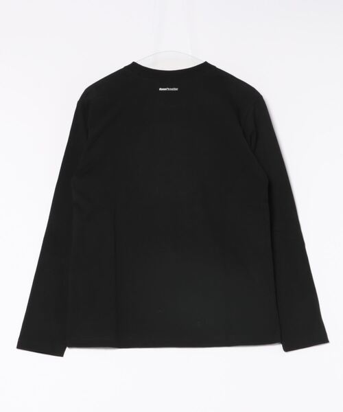 B'day(ビーデイ)の「ヘヴィウェイト天竺 プリント 長袖 クルーネック(Tシャツ/カットソー・レディース・ブラック/ホワイト/モスグリーン・LARGE/MEDIUM)」の4枚目の写真
