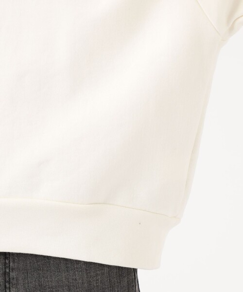 MACPHEE(マカフィー)の「バックパイルスエット クルーネックプルオーバー(スウェット・レディース・ホワイト/ブルー・S)」の11枚目の写真