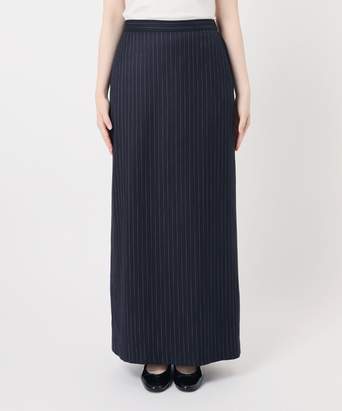 B.C STOCK(ベーセーストック)の「ピンストタイトスカート(スカート・レディース・ライトグレー/ネイビー・SMALL/MEDIUM)」の18枚目の写真