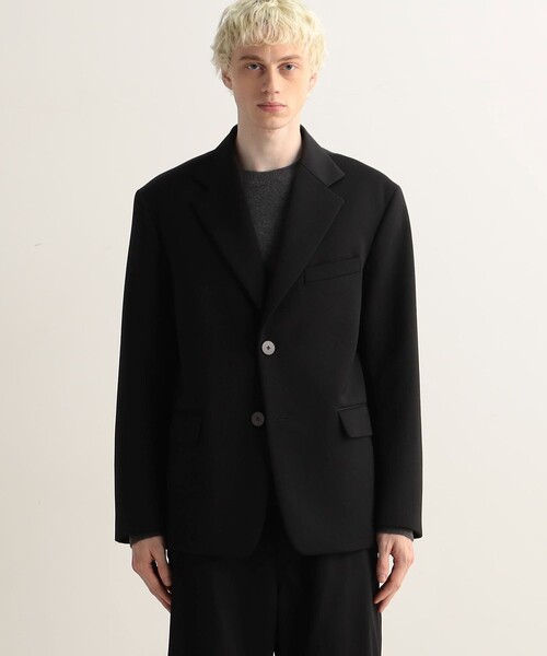 セール】ヴィンテージサテン 2Bテーラードジャケット（テーラード