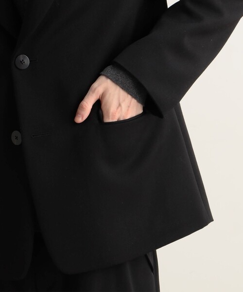 セール】ヴィンテージサテン 2Bテーラードジャケット（テーラード