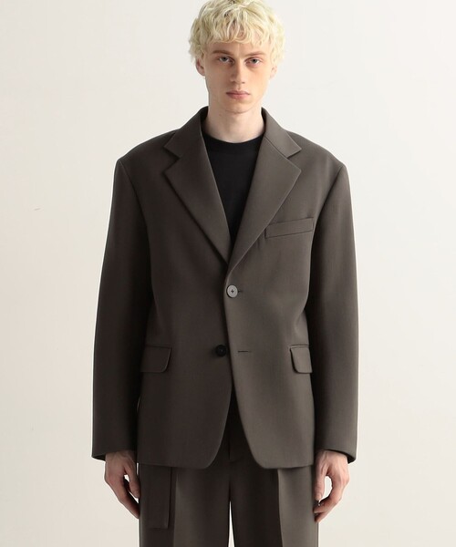 セール】ヴィンテージサテン 2Bテーラードジャケット（テーラード