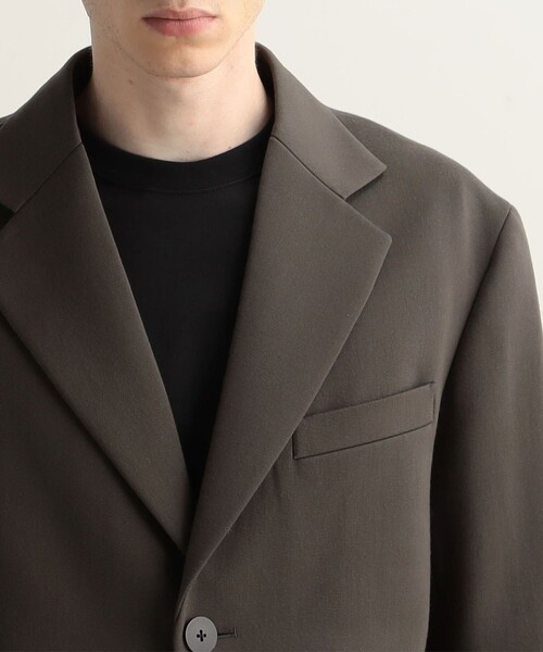 セール】ヴィンテージサテン 2Bテーラードジャケット（テーラード