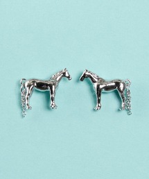 gargle | gargle ガーグル：アニマルシリーズ　馬　ホース　ピアス(ピアス（両耳用）)