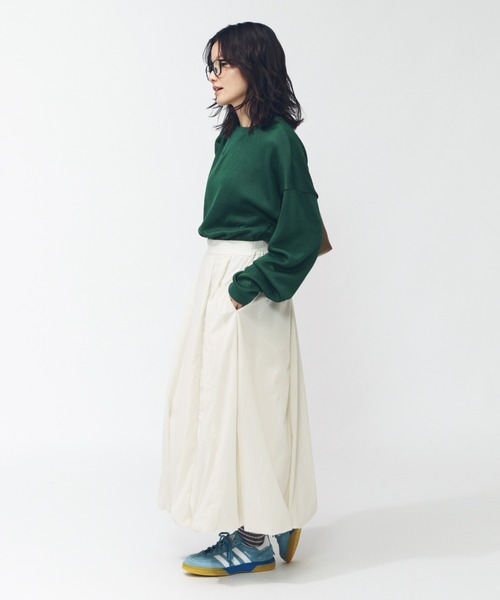 adidas（アディダス）の「【別注】アディダス adidas エッセンシャル レギュラーフィット クォーター ニットスウェットシャツ 限定コラボ（スウェット・メンズ・ブラック/グリーン/ネイビー・S/M/L/LL/3L）」の10枚目の写真