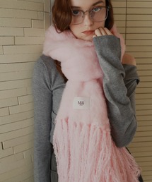 マフラー（ピンク/桃色系・フリンジ）ファッション通販 - ZOZOTOWN