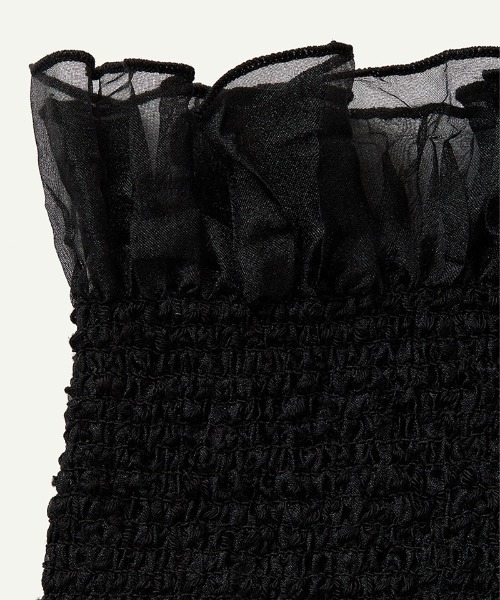 leinwande(ラインヴァンド)の「【leinwande】Recycle Organdy Pleats Dress(ドレス・レディース・アイボリー/ブラック/ベージュ・ONE SIZE)」の10枚目の写真