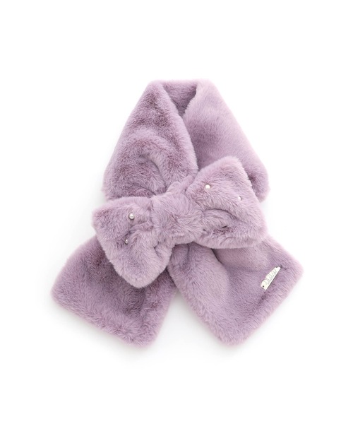 JENNI（ジェニィ）の「リボンもこもこマフラー（マフラー）」 - WEAR