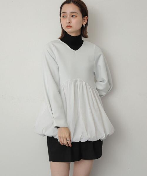 セール】バルーンドッキングカットトップ（Tシャツ/カットソー