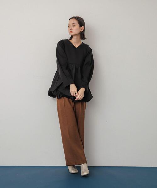 セール】バルーンドッキングカットトップ（Tシャツ/カットソー