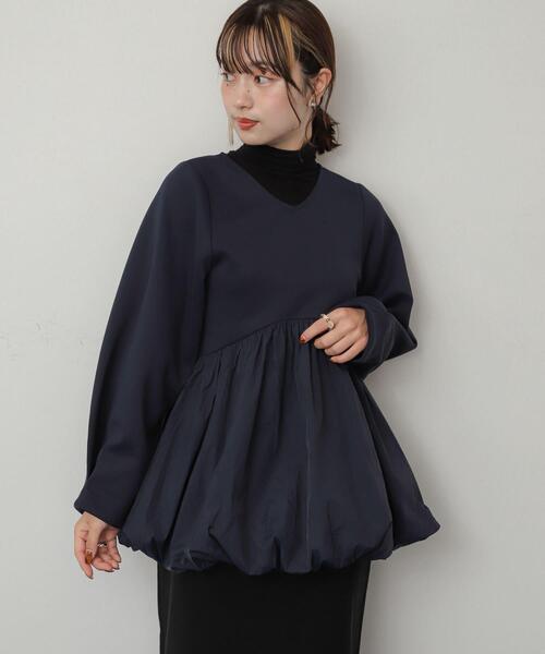 ドッキングバルーンTシャツ セール】バルーンドッキングカットトップ（Tシャツ/カットソー