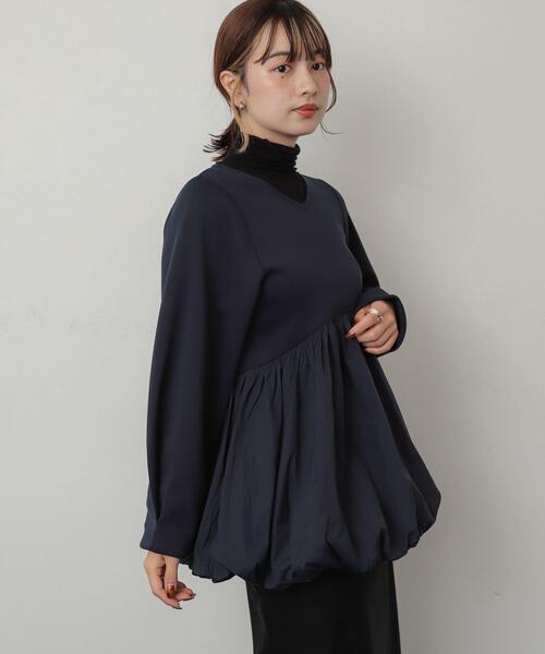 セール】バルーンドッキングカットトップ（Tシャツ/カットソー